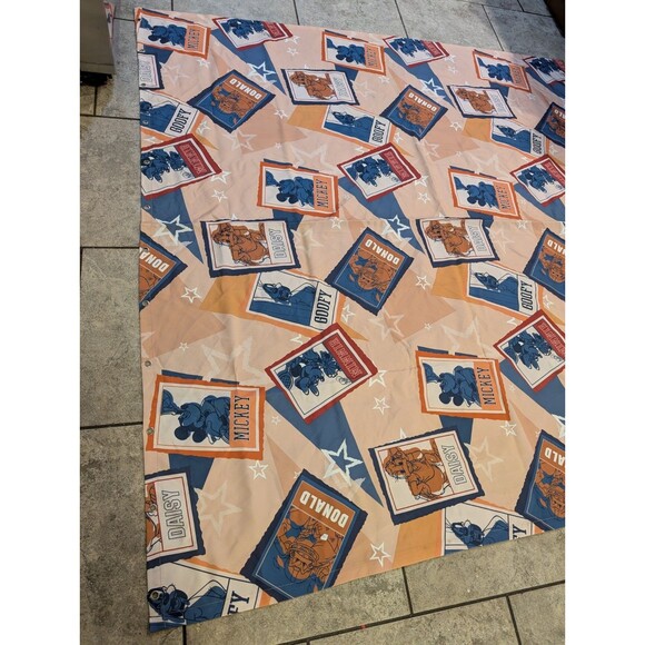 All Star Sports Resort Disney Cast Member Prop Shower Curtain from Room Mickey - Picture 2 of 10